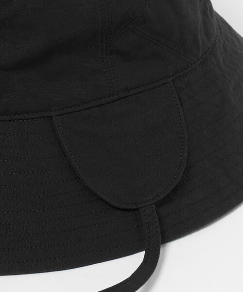 KIJIMA TAKAYUKI（キジマ　タカユキ）の「＜KIJIMA TAKAYUKI＞K バケットハット（ハット・レディース・オフホワイト/ブラック・FREE）」の15枚目の写真