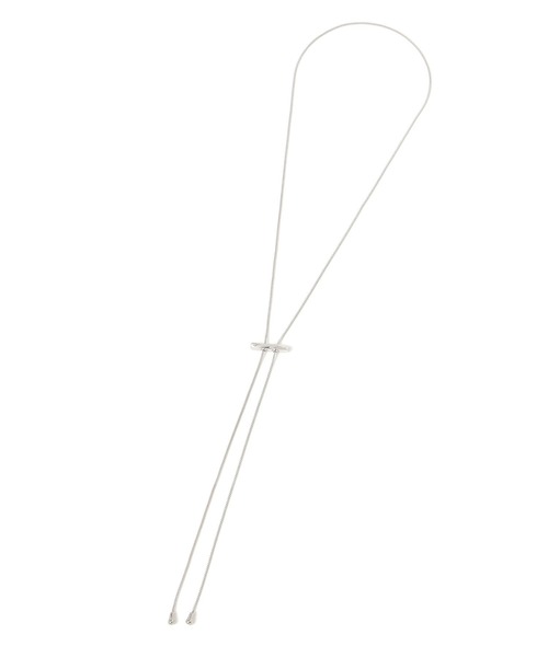 LEPSIM（レプシィム）の「ステンレススライドネックレス　647055（ネックレス・レディース・シルバー/ゴールド・ONE SIZE）」の3枚目の写真