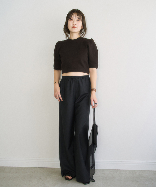 plage（プラージュ）の「MY_co/ca minimum ニット（ニット/セーター・レディース・ブラウン・SMALL）」の2枚目の写真