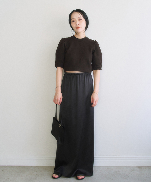 plage（プラージュ）の「MY_co/ca minimum ニット（ニット/セーター・レディース・ブラウン・SMALL）」の3枚目の写真