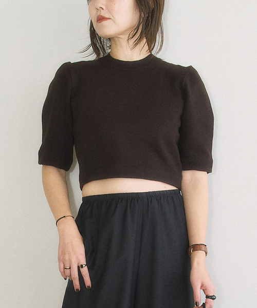 plage（プラージュ）の「MY_co/ca minimum ニット（ニット/セーター・レディース・ブラウン・SMALL）」の9枚目の写真