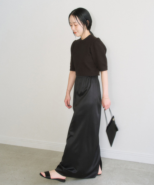 plage（プラージュ）の「MY_co/ca minimum ニット（ニット/セーター・レディース・ブラウン・SMALL）」の10枚目の写真