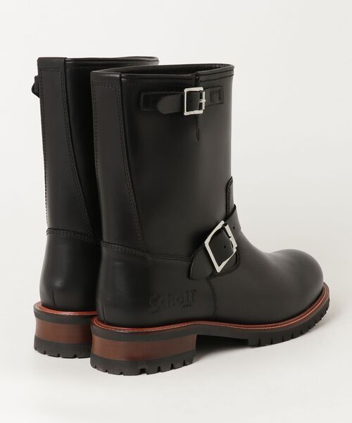 Schott(ショット)の「Schott ENGINEER BOOTS LONG ショット(ブーツ・メンズ・ベージュ/ブラック・25cm/25.5cm/26cm/26.5cm/27cm/28cm/27.5cm)」の3枚目の写真
