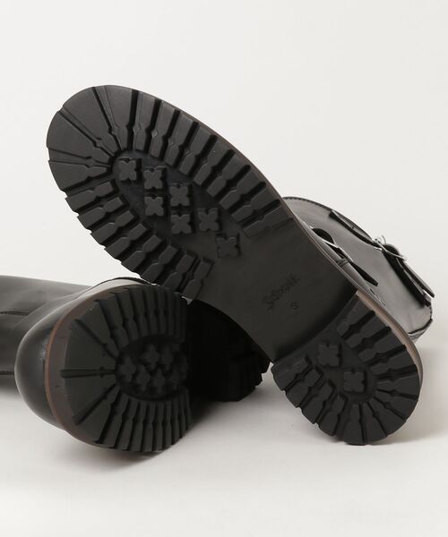 Schott(ショット)の「Schott ENGINEER BOOTS LONG ショット(ブーツ・メンズ・ベージュ/ブラック・25cm/25.5cm/26cm/26.5cm/27cm/28cm/27.5cm)」の4枚目の写真