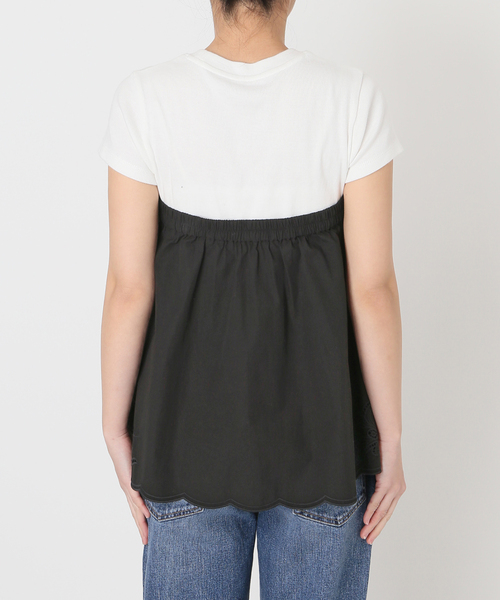 Spick & Span(スピックアンドスパン)の「カットワークエンブロイダリーキャミソール(キャミソール・レディース・ホワイト/ブラック・FREE)」の12枚目の写真