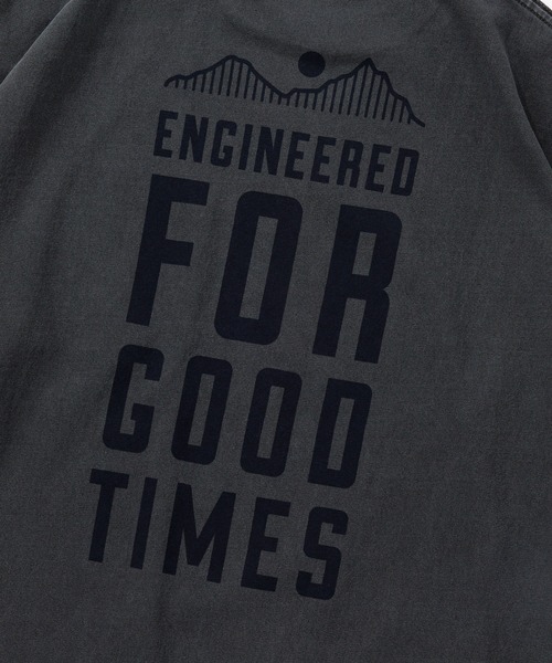 KAVU(カブー)の「KAVU/カブー LS Good Time Tee ( pigment)/ロングスリーブ グッドタイム Tシャツ(Tシャツ/カットソー・メンズ・ナチュラル/ブラック/ネイビー・MEDIUM/X-LARGE/LARGE)」の6枚目の写真