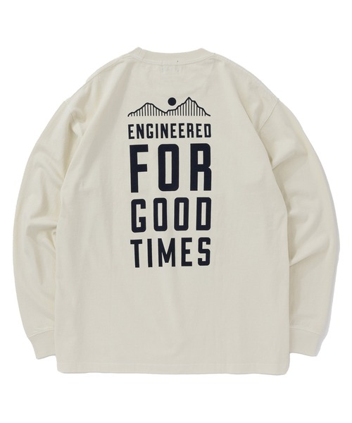 KAVU(カブー)の「KAVU/カブー LS Good Time Tee ( pigment)/ロングスリーブ グッドタイム Tシャツ(Tシャツ/カットソー・メンズ・ナチュラル/ブラック/ネイビー・MEDIUM/X-LARGE/LARGE)」の7枚目の写真