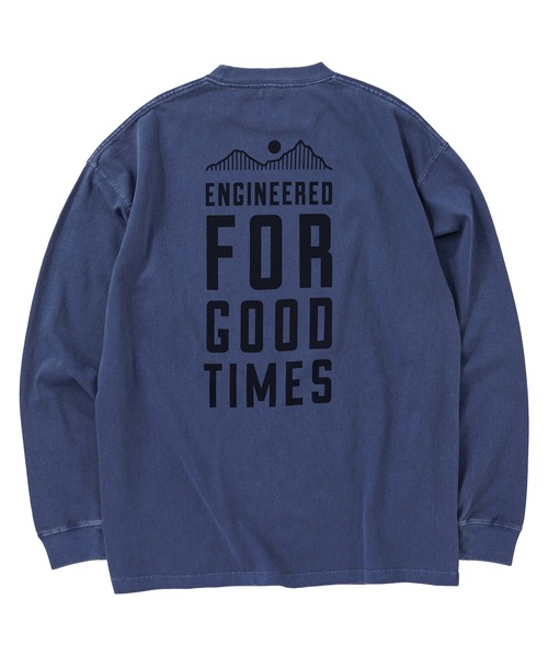 KAVU(カブー)の「KAVU/カブー LS Good Time Tee ( pigment)/ロングスリーブ グッドタイム Tシャツ(Tシャツ/カットソー・メンズ・ナチュラル/ブラック/ネイビー・MEDIUM/X-LARGE/LARGE)」の13枚目の写真
