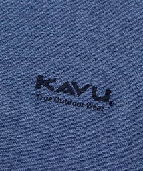 KAVU(カブー)の「KAVU/カブー LS Good Time Tee ( pigment)/ロングスリーブ グッドタイム Tシャツ(Tシャツ/カットソー・メンズ・ナチュラル/ブラック/ネイビー・MEDIUM/X-LARGE/LARGE)」の15枚目の写真