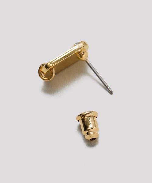 LAPUIS(ラピュイ)の「LAPUIS(ラピュイ)Bijou Plate pierced earrings(ピアス(両耳用)・レディース・マルチ/ゴールド・FREE)」の13枚目の写真