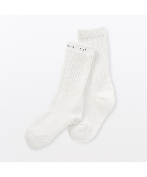 無印良品(ムジルシリョウヒン)の「キッズ 足なり直角 リブ靴下(3足組)(ソックス/靴下・キッズ・ブラック/ライトブルー/ライトイエロー・15-19cm/19-23cm)」の10枚目の写真