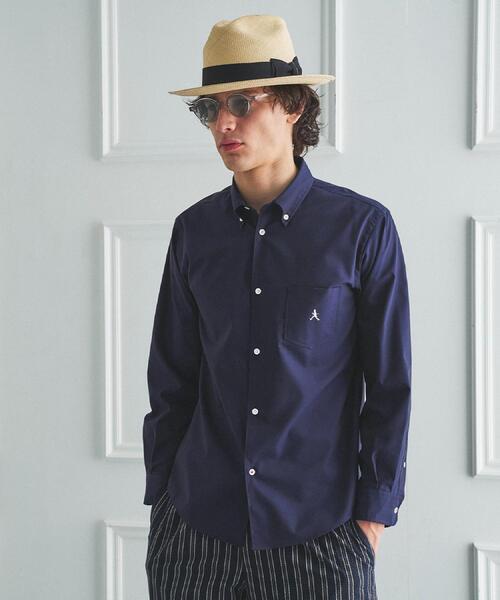 TAKEO KIKUCHI(タケオキクチ)の「【BOWLER HAT LABEL】ボーラーハットウォーカー刺繍 ボタンダウンシャツ(シャツ/ブラウス・メンズ・ホワイト/ライトブルー/ネイビー・02/03/04)」の17枚目の写真