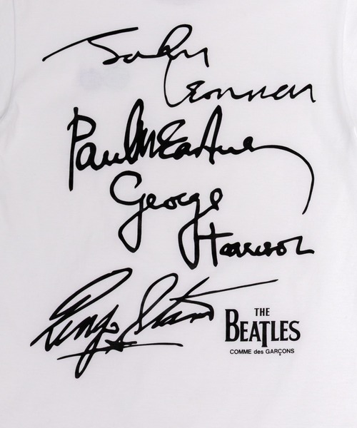 THE BEATLES 「SIGN」TEE（Tシャツ/カットソー）｜THE BEATLES COMME