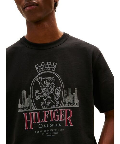 TOMMY HILFIGER(トミーヒルフィガー)の「ヘリテージシリーズ クレストTEE(Tシャツ/カットソー・メンズ・ホワイト/ブラック・MEDIUM/SMALL/LARGE/X-LARGE)」の3枚目の写真
