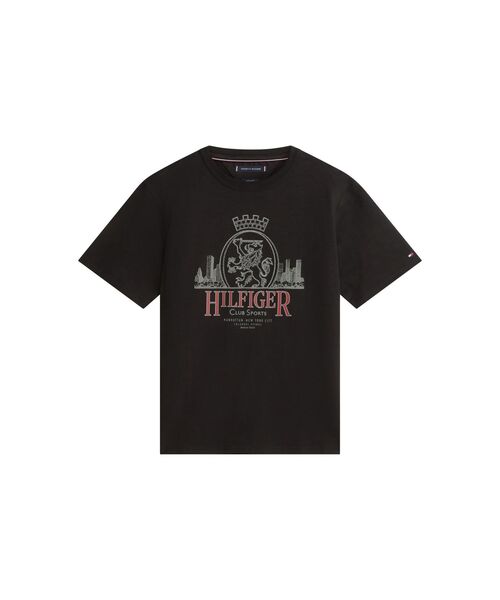 TOMMY HILFIGER(トミーヒルフィガー)の「ヘリテージシリーズ クレストTEE(Tシャツ/カットソー・メンズ・ホワイト/ブラック・MEDIUM/SMALL/LARGE/X-LARGE)」の6枚目の写真