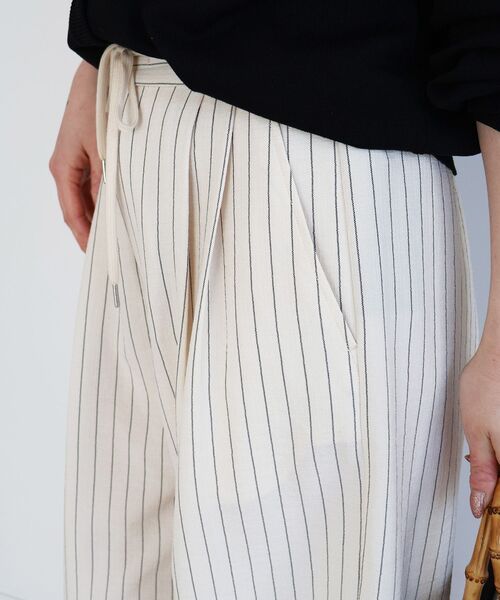 le.coeur blanc（ルクールブラン）の「ウォッシャブルイージーパンツ（その他パンツ・レディース・ホワイト系その他2/サンドベージュ/ミント/ネイビー/ラベンダー・36/38）」の20枚目の写真