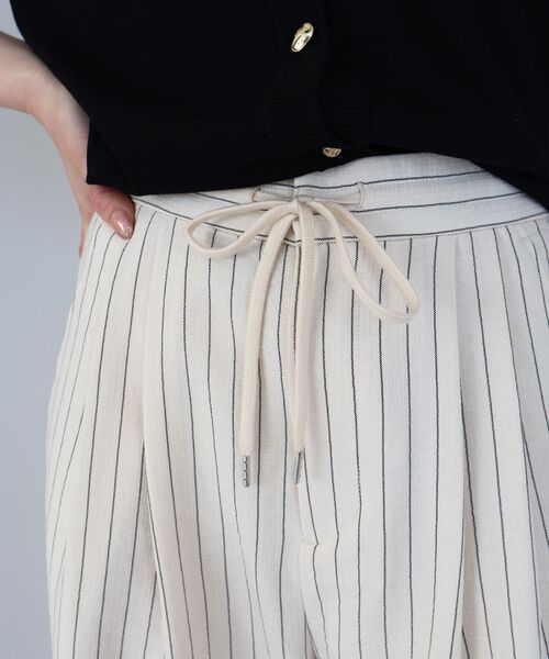 le.coeur blanc（ルクールブラン）の「ウォッシャブルイージーパンツ（その他パンツ・レディース・ホワイト系その他2/サンドベージュ/ミント/ネイビー/ラベンダー・36/38）」の22枚目の写真