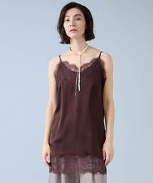 Liesse（リエス）の「レーストリムキャミソール（シャツ/ブラウス）」