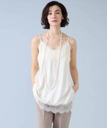Liesse | レーストリムキャミソール(シャツ/ブラウス)