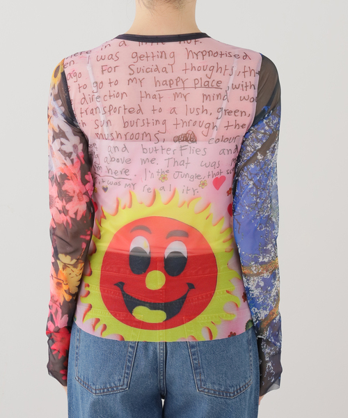 P.A.M.（パム）の「P.A.M. / パークスアンドミニ PHOTO MESH TOP JOSHUA GORDON（Tシャツ/カットソー・レディース・その他・SMALL）」の3枚目の写真