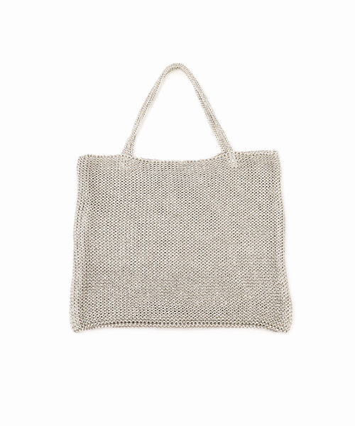 JOURNAL STANDARD relume(ジャーナルスタンダード レリューム)の「《追加》RELUME ラメアミトート(トートバッグ・レディース・シルバー/ブラウン/ブラック/ボルドー・FREE)」の17枚目の写真