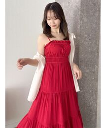 dazzlin（ダズリン）の「ナチュラルティアードキャミワンピース（ワンピース）」