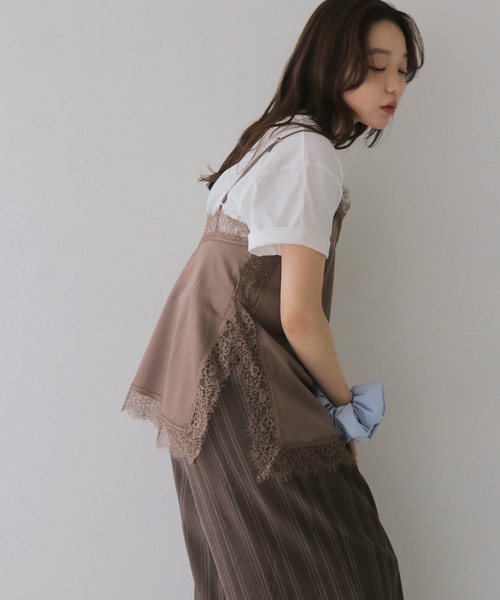 cheriella（シェリエラ）の「【cheriella】<新色ブラウン追加！>サテン