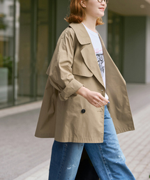 Spick & Span（スピックアンドスパン）の「《追加2》C/Pミドル丈トレンチコート（トレンチコート）」