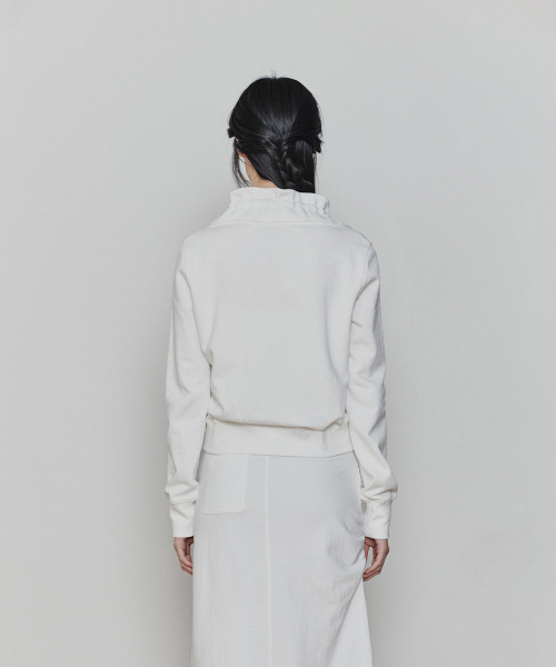 PAIN OR PLEASURE(ペインオアプレジャー)の「BLOOM ZIP-UP JACKET white(その他アウター・レディース・その他・SMALL/MEDIUM)」の3枚目の写真