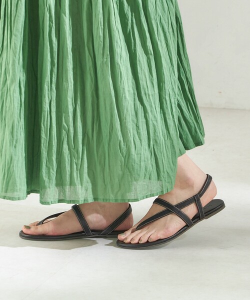 LAOCOONTE(ラオコンテ)の「LAOCOONTE: Barselona Sofia(サンダル・レディース・ブラウン/ブラック・36/38/37)」の2枚目の写真