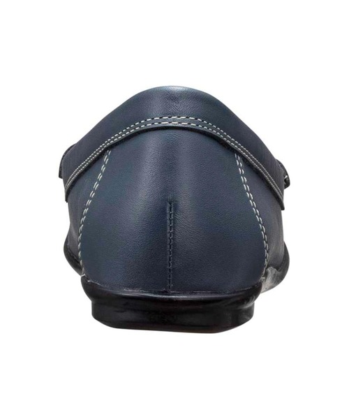 R.(REGAL FOOT COMMUNITY)(アールドット)の「アールドット S04C ビット付きフラットシューズ(スリッポン・レディース・ネイビー・24.5/24/23.5/23/22.5)」の4枚目の写真