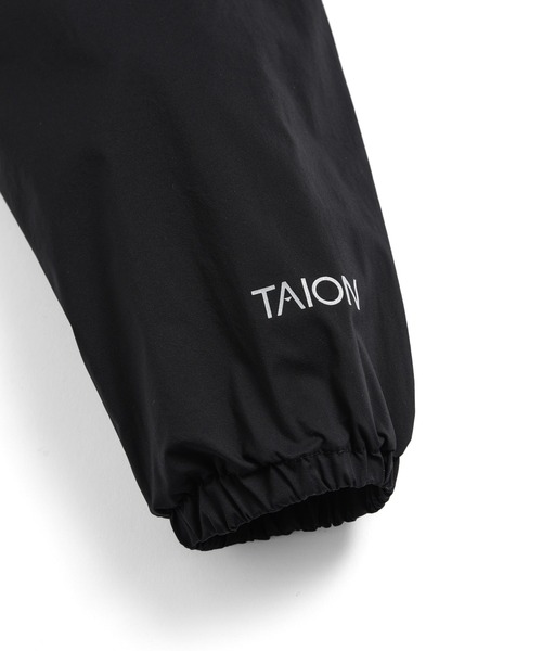 TAION(タイオン)の「【TAION(タイオン)】〈ウィメンズ〉ベーシックスポーツ 軽量ストレッチナイロンパーカー(パーカー・レディース・チャコール/ライトグレー/ブラック・L/M/S)」の5枚目の写真