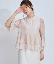 ノエラ カットフリルレースブラウス シャツ・ブラウス | TOPS | NOELA OFFICIAL WEB STORE