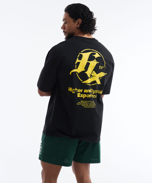 HDEX(エイチデックス)の「HX バックロゴショートスリーブ (ブラック)(Tシャツ/カットソー・メンズ・ブラック・MEDIUM/LARGE/X-LARGE/2XL)」の1枚目の写真