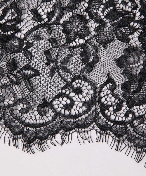 GLOBAL WORK（グローバルワーク）の「シアーレースビスチェ/ベルト/660184（ベルト・レディース・ブラック/オフホワイト・FREE）」の6枚目の写真