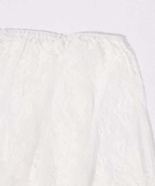 GLOBAL WORK（グローバルワーク）の「シアーレースビスチェ/ベルト/660184（ベルト・レディース・ブラック/オフホワイト・FREE）」の7枚目の写真