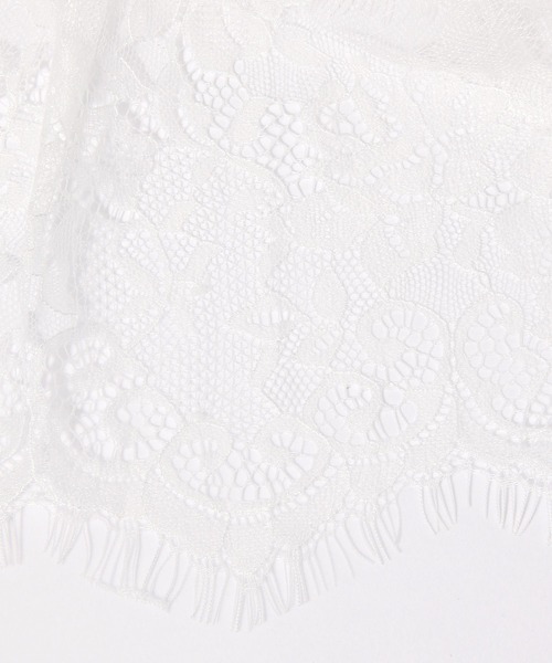 GLOBAL WORK（グローバルワーク）の「シアーレースビスチェ/ベルト/660184（ベルト・レディース・ブラック/オフホワイト・FREE）」の8枚目の写真