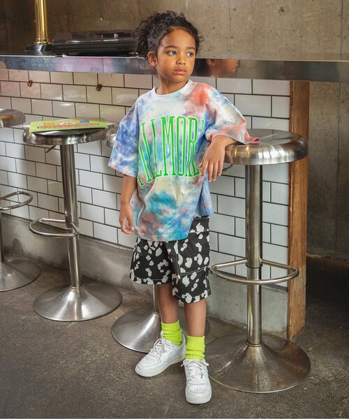 BREEZE（ブリーズ）の「B NEWJACK ワイドフィットハーフパンツ（その他パンツ・キッズ・カモフラージュ/インディゴブルー/ベージュ/レッド/ブラック・160/150/140/130/120/110/100/90）」の8枚目の写真