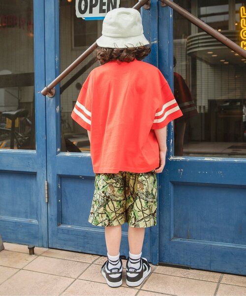 BREEZE（ブリーズ）の「B NEWJACK ワイドフィットハーフパンツ（その他パンツ・キッズ・カモフラージュ/インディゴブルー/ベージュ/レッド/ブラック・160/150/140/130/120/110/100/90）」の15枚目の写真