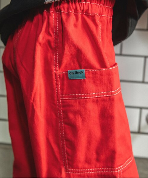 BREEZE（ブリーズ）の「B NEWJACK ワイドフィットハーフパンツ（その他パンツ・キッズ・カモフラージュ/インディゴブルー/ベージュ/レッド/ブラック・160/150/140/130/120/110/100/90）」の18枚目の写真