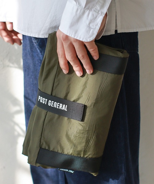 POST GENERAL（ポストジェネラル）の「POST GENERAL ポストジェネラル THE SHOPPING BASKET COOLER TOTE ザ ショッピングバスケットクーラートート（トートバッグ・メンズ・ブラック/グレイッシュベージュ/オリーブ・FREE）」の3枚目の写真