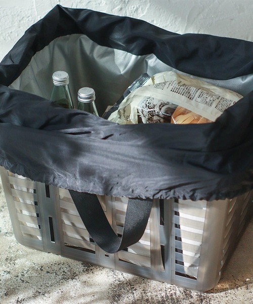POST GENERAL（ポストジェネラル）の「POST GENERAL ポストジェネラル THE SHOPPING BASKET COOLER TOTE ザ ショッピングバスケットクーラートート（トートバッグ・メンズ・ブラック/グレイッシュベージュ/オリーブ・FREE）」の9枚目の写真
