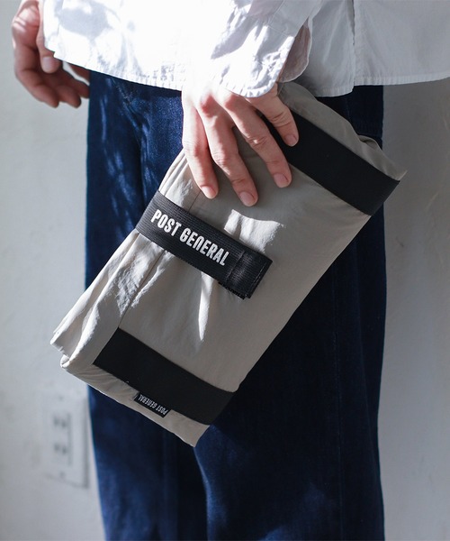POST GENERAL（ポストジェネラル）の「POST GENERAL ポストジェネラル THE SHOPPING BASKET COOLER TOTE ザ ショッピングバスケットクーラートート（トートバッグ・メンズ・ブラック/グレイッシュベージュ/オリーブ・FREE）」の8枚目の写真