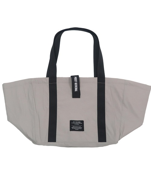 POST GENERAL（ポストジェネラル）の「POST GENERAL ポストジェネラル THE SHOPPING BASKET COOLER TOTE ザ ショッピングバスケットクーラートート（トートバッグ・メンズ・ブラック/グレイッシュベージュ/オリーブ・FREE）」の6枚目の写真