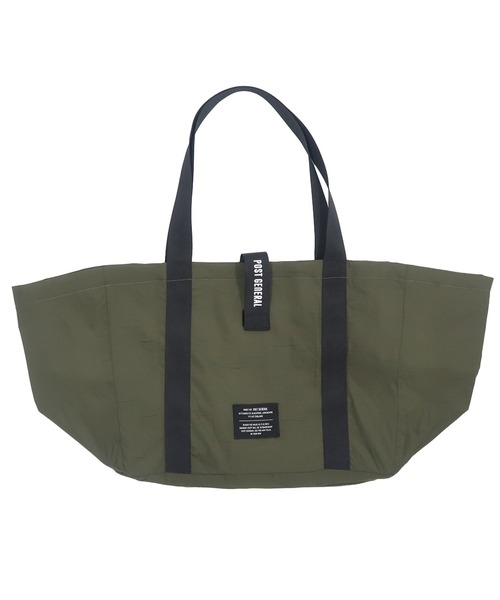 POST GENERAL（ポストジェネラル）の「POST GENERAL ポストジェネラル THE SHOPPING BASKET COOLER TOTE ザ ショッピングバスケットクーラートート（トートバッグ・メンズ・ブラック/グレイッシュベージュ/オリーブ・FREE）」の5枚目の写真