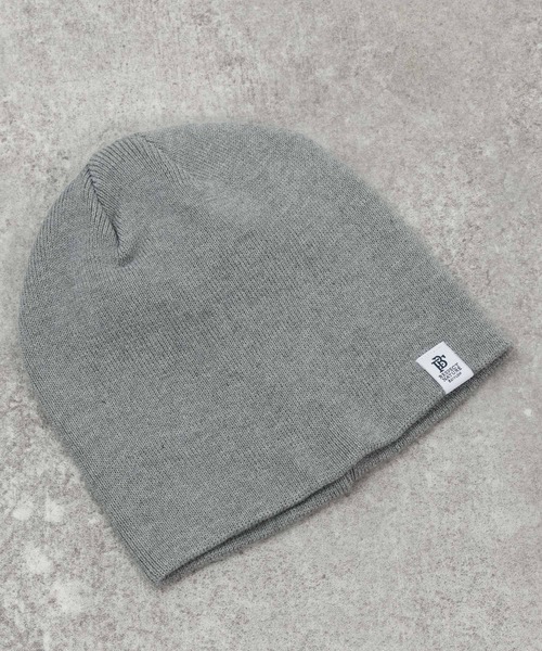 BAYFLOW（ベイフロー）の「ベーシックビーニー（ニットキャップ/ビーニー・メンズ・ブルー/グレー/ブラック/アイボリー・FREE）」の3枚目の写真