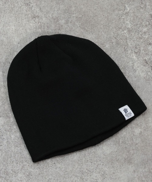 BAYFLOW（ベイフロー）の「ベーシックビーニー（ニットキャップ/ビーニー・メンズ・ブルー/グレー/ブラック/アイボリー・FREE）」の2枚目の写真