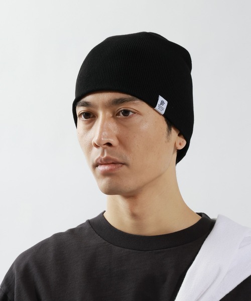 BAYFLOW（ベイフロー）の「ベーシックビーニー（ニットキャップ/ビーニー・メンズ・ブルー/グレー/ブラック/アイボリー・FREE）」の11枚目の写真