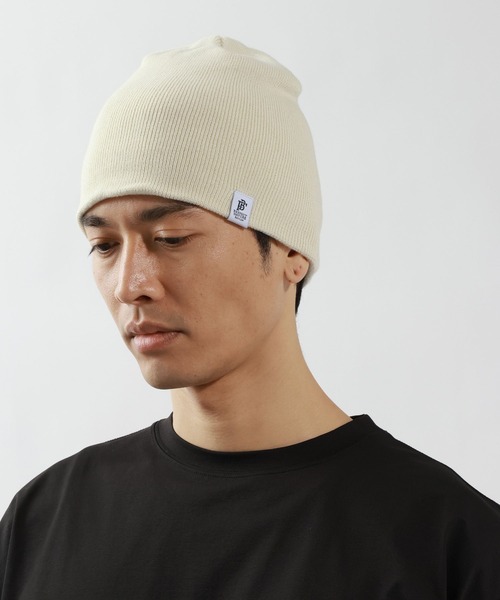 BAYFLOW（ベイフロー）の「ベーシックビーニー（ニットキャップ/ビーニー・メンズ・ブルー/グレー/ブラック/アイボリー・FREE）」の15枚目の写真
