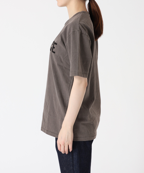 journal standard L'essage(ジャーナルスタンダードレサージュ)の「《別注》【MIXTA/ミクスタ】BALANCE CREW T-SHIRTS:Tシャツ(Tシャツ/カットソー・レディース・ブラック/アイボリー・MEDIUM)」の7枚目の写真